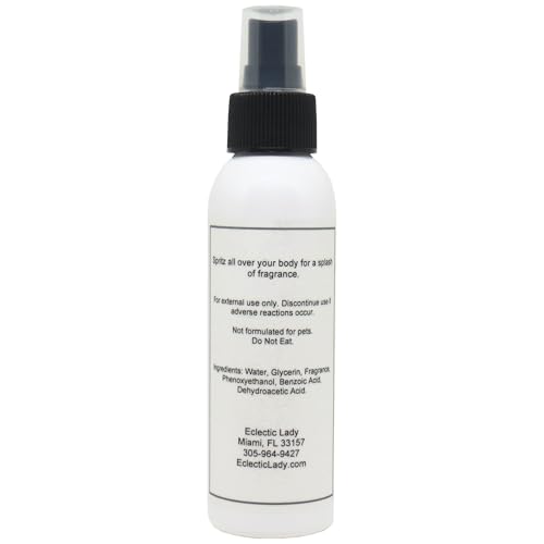 Fresh Sheets Body Spray, 16 ounces, By Eclectic Lady, Body Mist for Women with Clean, Light & Gentle Fragrance, Cologne with Soft, Subtle Aroma For Daily Use