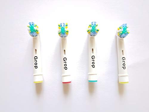 Toothbrush Replacement Heads Refill for Oral Electric Toothbrush Pro 1000 Pro 3000 Pro 5000 Pro 7000 Vitality Floss Action,8 Count with Covers
