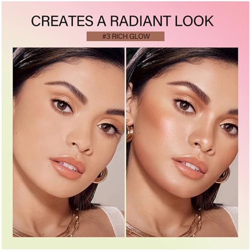 Concealer Contouring Palette, 16 Colors Medium to Dark Color Corrector Combination Cosmetics Powder Palette with Brush, Cover Dark Circles, Bruises, Age Spots, Blemish, Vegan & Cruelty Free