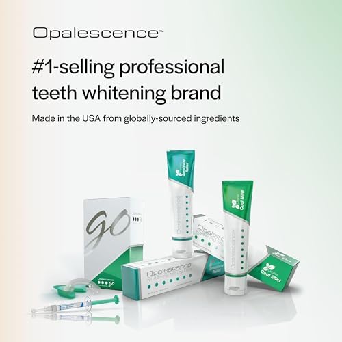 OpalescenceTeeth Whitening Toothpaste - Pack of 1 - Fluoride Oral Care - 4.7 Oz - Cool Mint - TP-5166-1