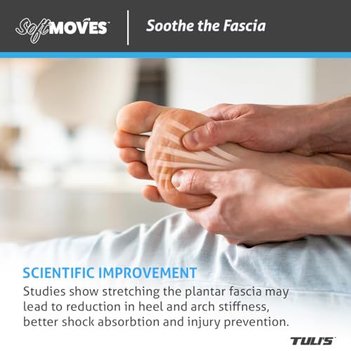 Tuli's Soft Moves Adjustable Toe Separators, Soft Silicone Toe Spacers for Alignment, Bunions, Hammertoes, Plantar Fasciitis, Yoga, and Morton’s Neuroma, One Size Fits All, White
