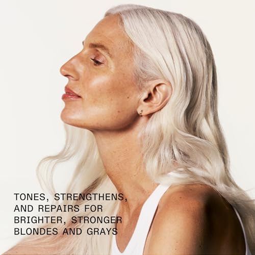 Olaplex Nº.4P Blonde Enhancer Purple Toning Shampoo, Repairs, Hydrates, & Brightens All Blonde, Lightened, & Grey Hair, 1 Liter