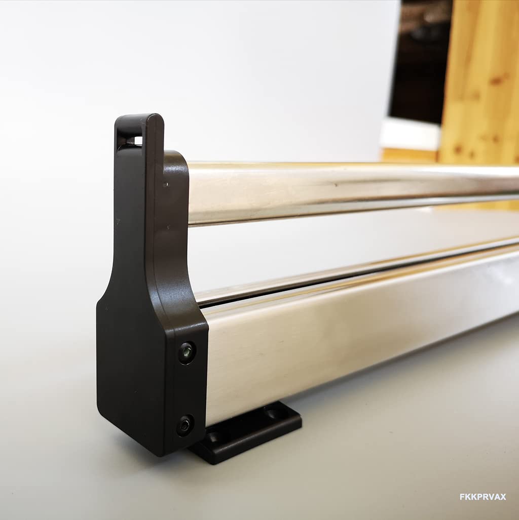 Closet Clothes Hanger Rail,Pull-Out Closet Rod Length 31.5IN,Wardrobe Clothing Rail,Closet Organizer Rack for Pants and Coat (800mm/31.5inch)