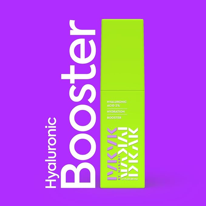 IYKYK By Makari Hyaluronic Acid 2% Hydrating Face Serum, Moisture Booster with Vitamin B5, Aloe & Kelp for Deeply Hydrated, Plump, Rejuvenated Skin, Vegan Facial Serum, No Fragrance, Paraben & Sulfate