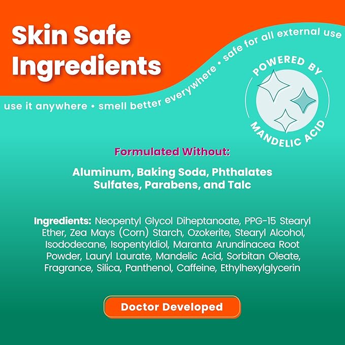 Lume Whole Body Deodorant - Smooth Solid Stick - 72 Hour Odor Control - Aluminum Free, Baking Soda Free and Skin Loving - 2.6 Ounce (Pack of 3) (Minted Cucumber)