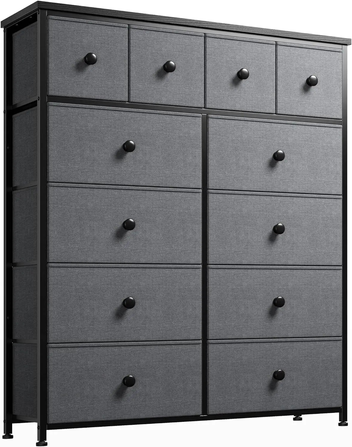 White Dresser with 12 Drawers