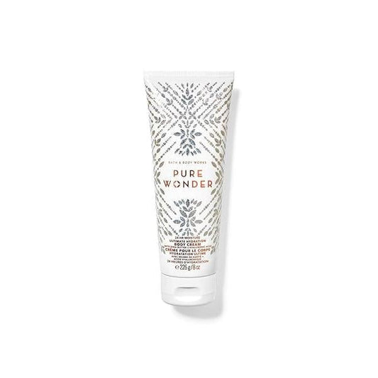 Bath & Body Works Pure Wonder Ultimate Hydration Cream Gift Set For Women, 8 Fl Oz (Pure Wonder)