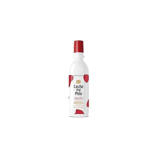 Leche Pal Pelo - Mask for protection of Colored or processed Hair, Quinoa, Avocado Oil, Rice Protein & Aloe. Nourish and Condition 14.9oz.